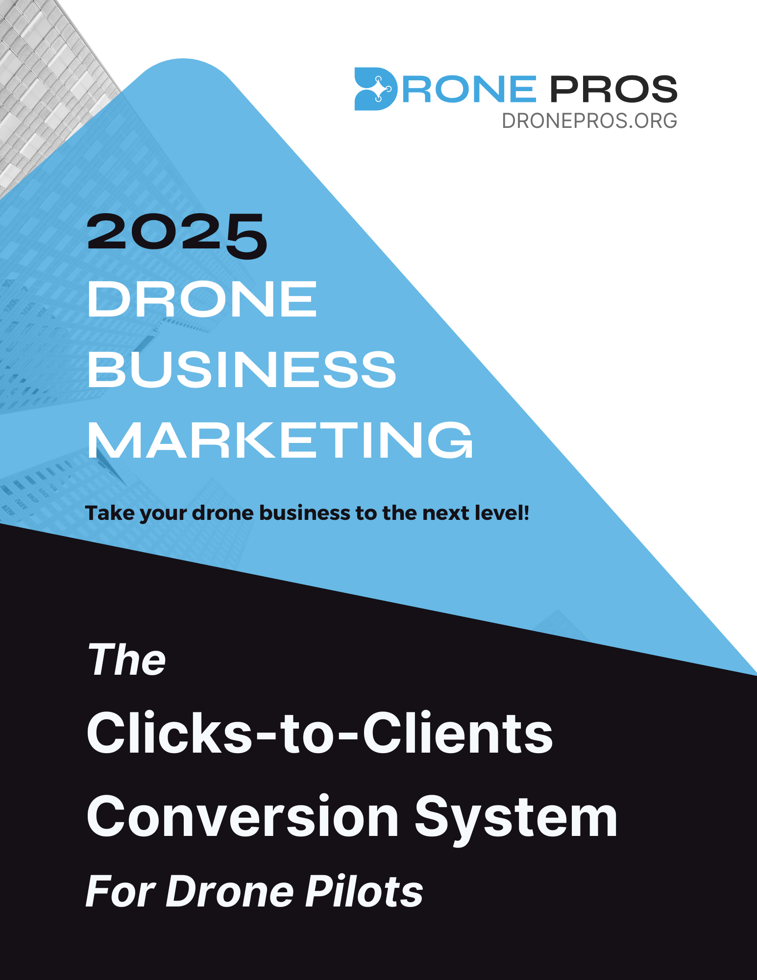 Clicks to Clients - drone business marketing system