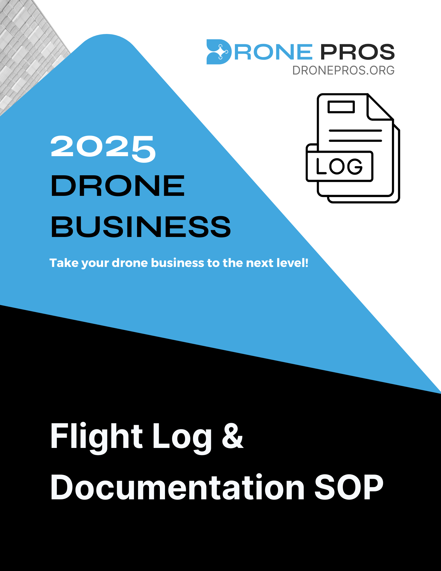 Flight log and documentation SOP